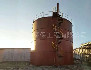 UASB厌氧罐加工现场