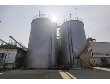 酒厂废水处理现场施工 IC厌氧反应器