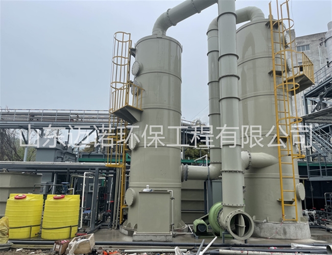 污水氨氮吹脱塔吸收塔 污水去除率高 连续进水出水